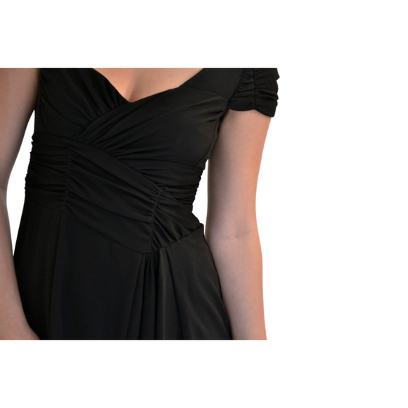 New Nanette Lepore Dress Ruched Holiday Size 10 - Picture 2 of 8